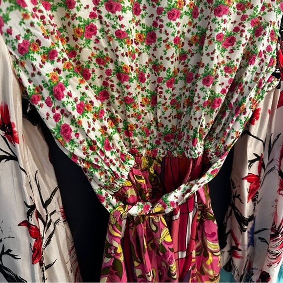 NWT River Island mixed floral print mini dress | size 12 - Picture 12 of 13